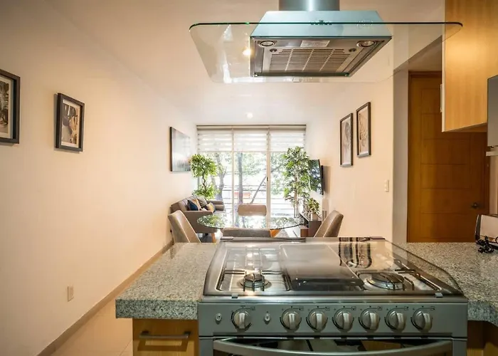 Apartment Modern 2 Bedroom Cozy Mexico City